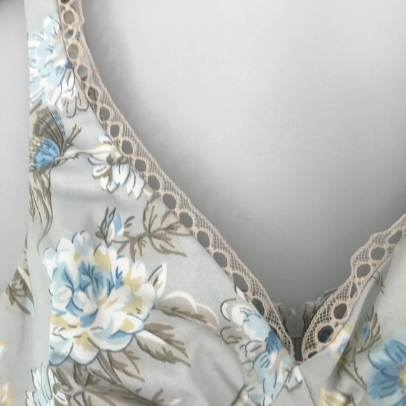 Dolce & Gabbana Floral Dress - Blue and Cream - Picture 3 of 8